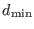 $ d_{\min}$