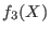 $ f_3(X)$