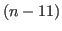 $ (n-11)$