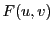 $ F(u,v)$