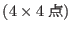 $ (4 \times 4)$
