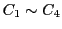 $ C_1 \sim C_4$