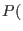 $ P($